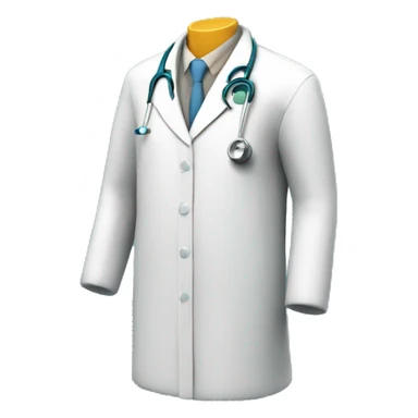 Doctor's Coat
 3d  sticker