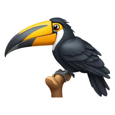 um tucano sem o tronco sticker