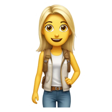 Girl in marmaris sticker