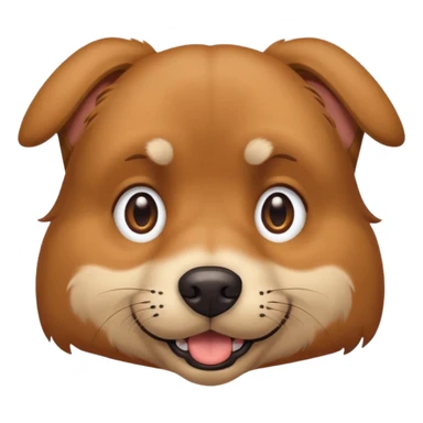 One eyed dog sticker