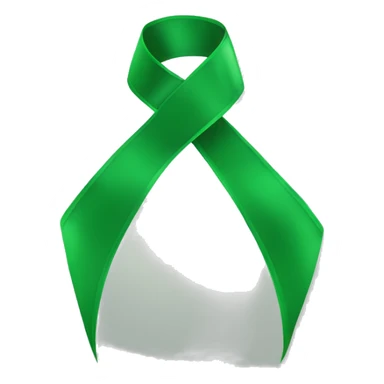 Green ribbon 🎗️ sticker