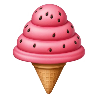 watermelon ice cream sticker