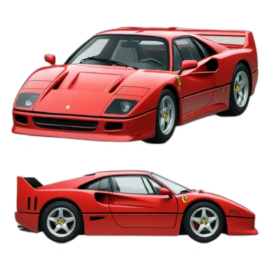 Ferrari f40 sticker