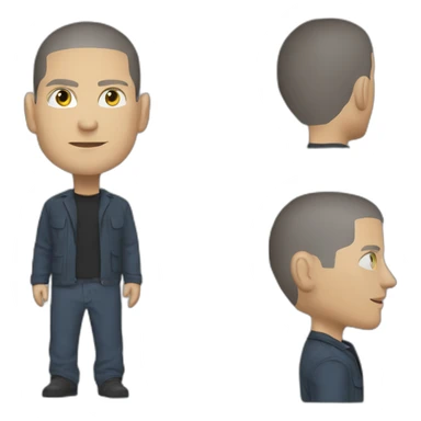 Wentworth Miller sticker