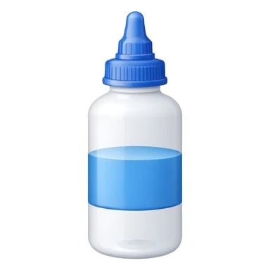Glue bottle sticker