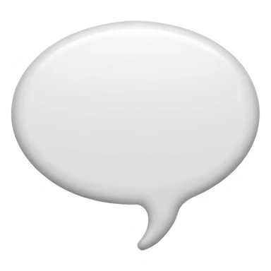 Speech balloon sticker