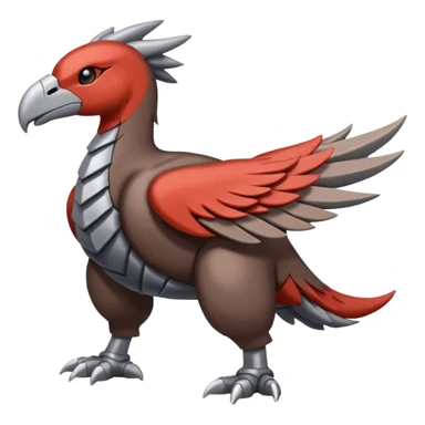 Skarmory-Rhyperior-Herdier-fusion (full body) sticker
