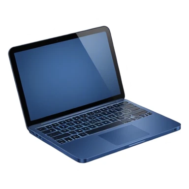 dark blue 
laptop sticker