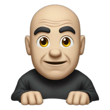 Gargamel avec un pc sticker
