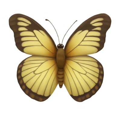fat butterfly sticker