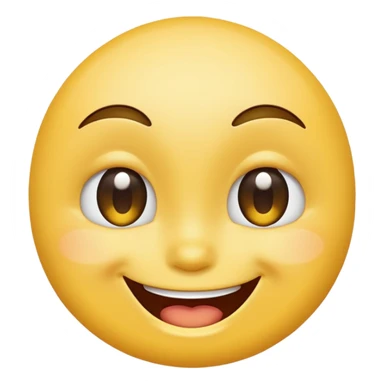 winking face, playful, yellow sticker