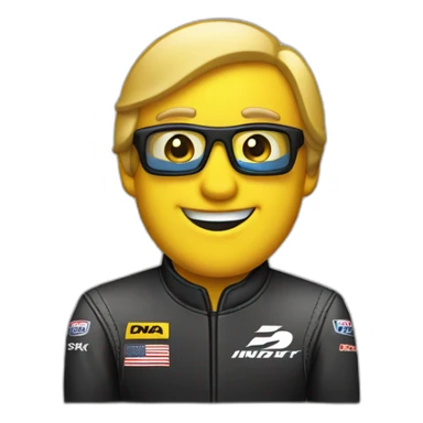 indycar on bricks sticker