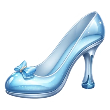 glass slipper sticker
