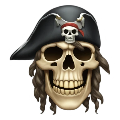 pirate-skeleton-head-caput-mortuum sticker