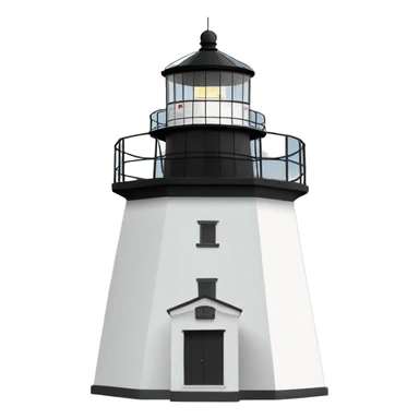 Cape St. George Lighthouse in Florida sticker