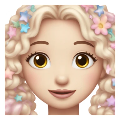 soft girl emojis sticker