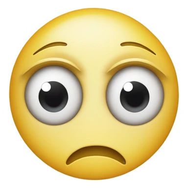 One eyed smiley face sticker