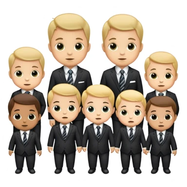 An annual baby boy conference sticker