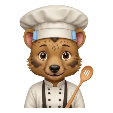 chef hyena sticker