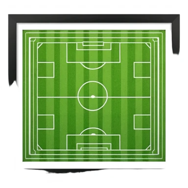 Campo fútbol sticker