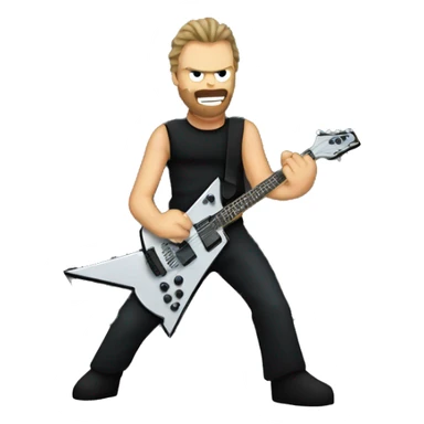 Metallica band sticker