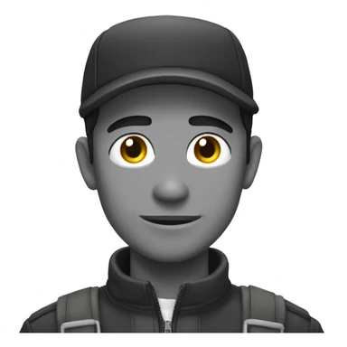 Black and white hunter way sticker