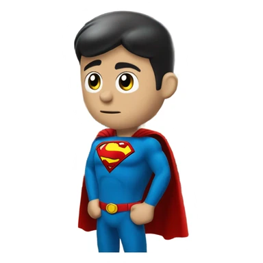 Superman loss prevention  sticker