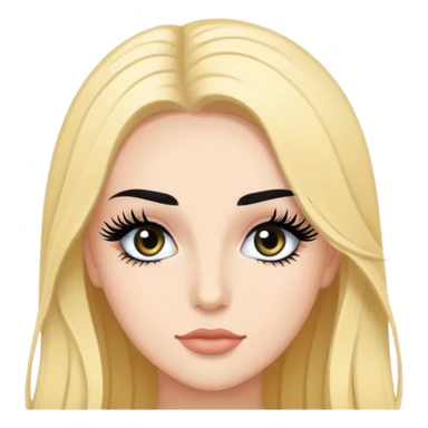 eyelash extensions  sticker