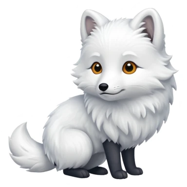 arctic fox sticker