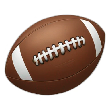 Ballon de rugby  sticker