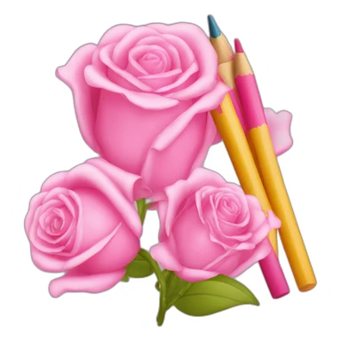 LAPICES Y LAPICERAS ROSAS sticker