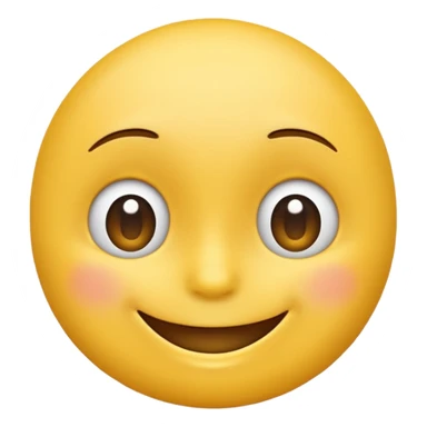 Sideways head tilt emoji sticker