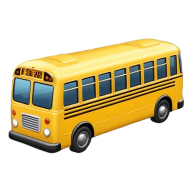 bus on the road sticker