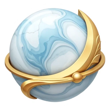 Epic divine celestial marble aesthetic-scenic-Decoration sticker