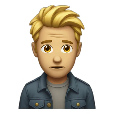 So depressing sticker