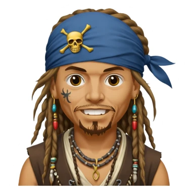 jack sparrow sticker