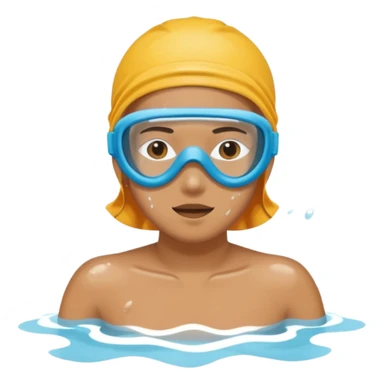 alat muka berenang sticker