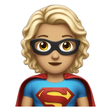 Me as a superhero sticker