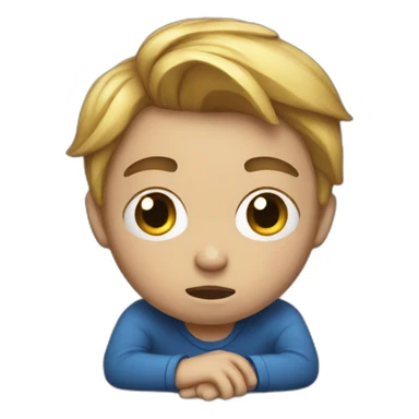 crying poker fave sticker