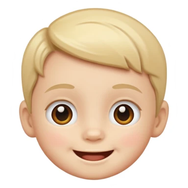 Toddler kids face sticker