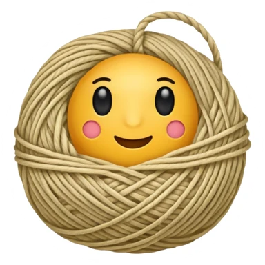 ball of yarn sticker