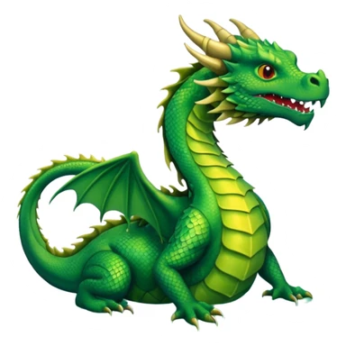 dragon in the lake sticker