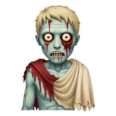 greek ancient zombie  sticker