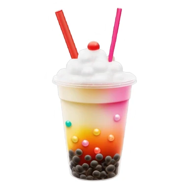 Gong cha bubble tea sticker