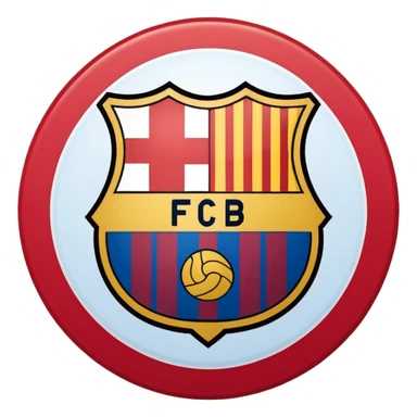Escudo del Barcelona sticker