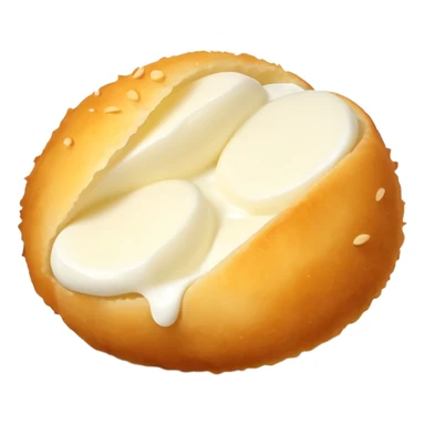 Mozzarella cheese balls sticker