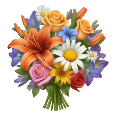 Bouquet of flowers sticker