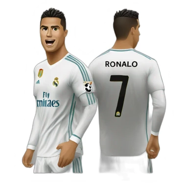Ronaldo nazario real madrid sticker