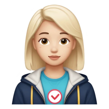 Verificación tik tok sticker