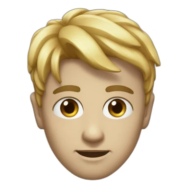 garoto de óculos com dúvida sticker